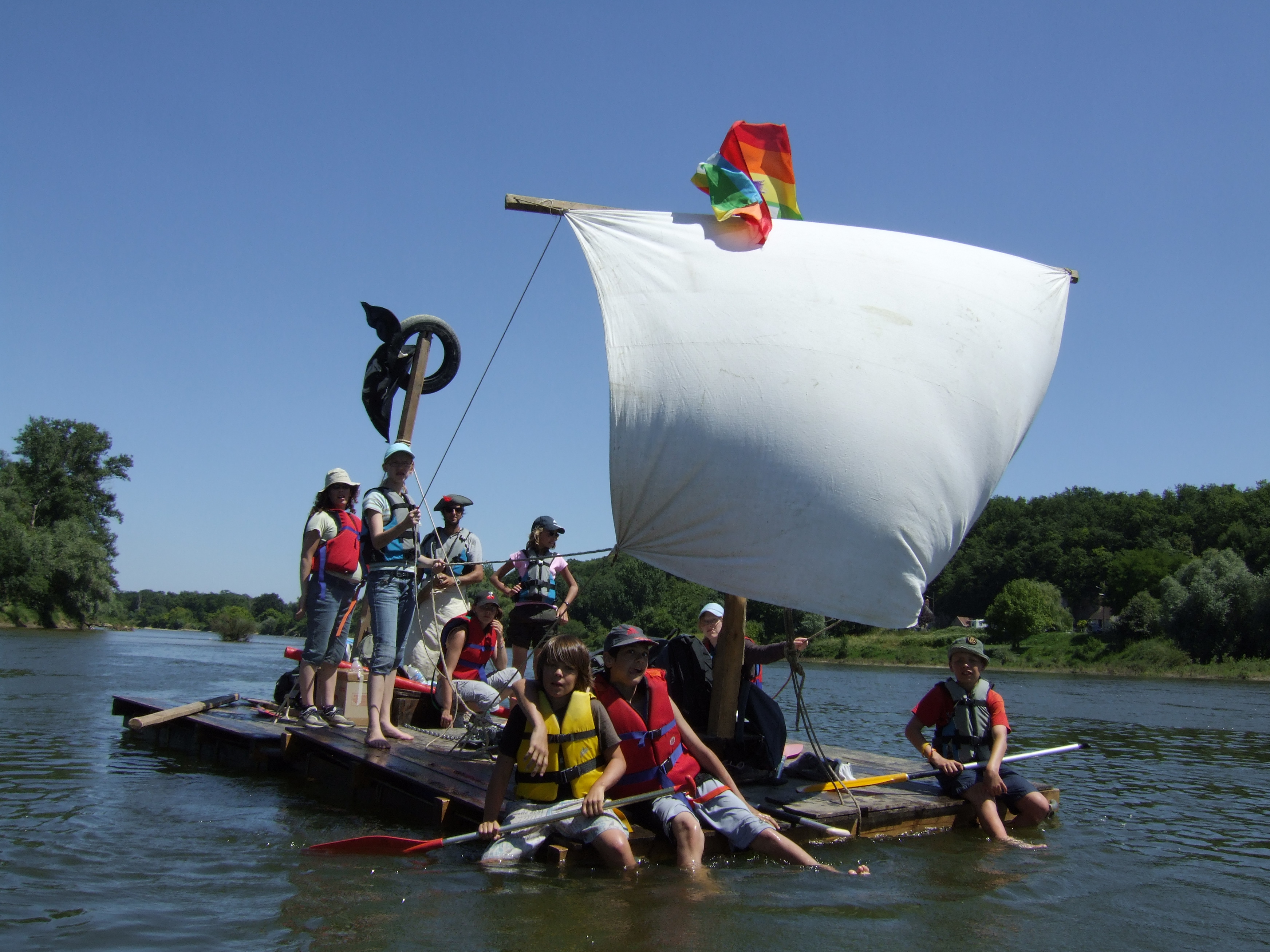 Photo radeaux ville de bloisjuillet 2008 084